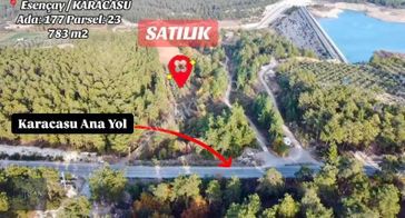 Han Gayrimenkul'den Ana Yola 100 Mt Mesafede Satılık Bahçe