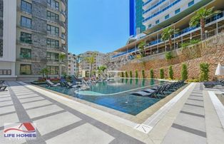 Alanya Best Home 45 Otel Konsepti Ultra Lüks Kiralık 1+1