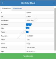 Satılık Tarla 10.850 M² + 5 Donum Kapalı Sera