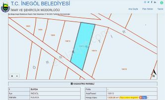 Ulucan'dan İnegöl Kulaca'da Satılık Asfalta Cephe Tarla