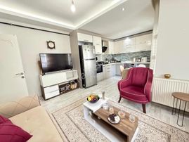 Hurmada Site İçinde Eşyalı Satılık Geniş 1+1 Daire