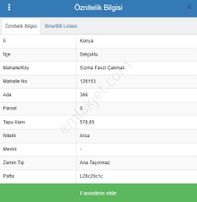 Sızma Fevziçakmakta 2 Kat İmarlı 578 M² Müstakil Arsa Yatırım