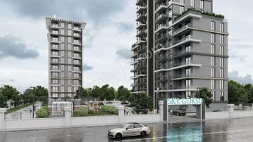 Sky Göksu'da Çankaya Üni.yanı Hemen Tapu 1+1