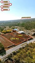 Erdemli Denize 7 Km Satılık Villa Arsası 748 M² Deniz Manzaralı
