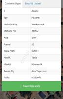 Pozantı Yenikonacık'ta Efes Sitesi Üzeri 500 Er M2 Satılık Arsa