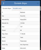 Susurluk Kayalıdere'de 7.100 M2 Tarla