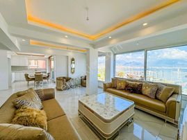 Alanya İskele Muhteşem Lokasyan Satılık 2+1 Full Manzaralı Daire