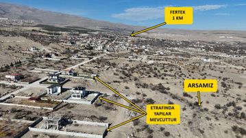 E.gökal Fertek Üniversite Karşısı ! 1.126 M2 Arsa Mükemmel Konum