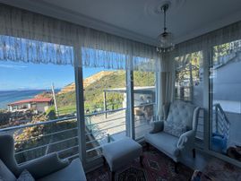 Çakmaklı Da Deniz Manzaralı Masrafsız Satılık Ev
