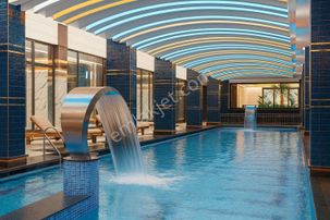 Mahmutlar’da Avm’li Prestijli Sitede, Denize Yakın Sıfır 1+1 Daire