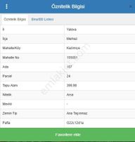 Yalova Merkez Kazimiye 3 Kat İmarlı Satılık Arsa