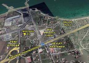 Dallas Plajına Yakın 170m2 İçinde 1+1 Ev Olan Satılık Arsa