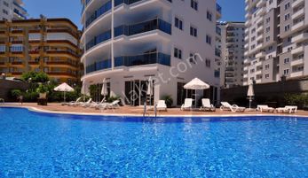 Alanya Mahmutlarda Full Aktiviteli Sitede 2+1 Eşyalı Güney Cephe Kullanışlı Kiralık Daire