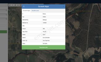 Rw Land Gayrimenkul Nilüfer Badırga 750 M2 Fırsat Arazi Bahçe
