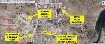 Sinan Emlaktan Yeni İnegöl Projesinde Satılık Arsa