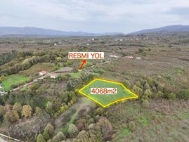 Emlak Evim - İkramiyede 4068 M2 Yarısı İmarlı Arsa