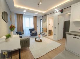 Atakumda Denize Tramwaya Yürüme Lüks 1+1 Eşyalı Daire