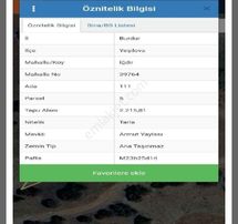 Burdur Yeşilova İğdir Mah. Körünev Mevkiinde 2.358 M² Tek Tapu