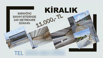 Yüksek Tavanlı, Geniş Cepheli Sanayi Dükkanı Kiralık