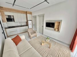 Kınıklı'da Park Cepheli Sıfır 1+1 Apartlar