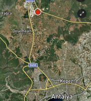 Kepez Başköy'de 6.468 M2 Satılık Tarla