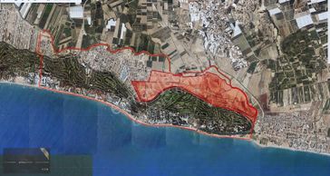 Belek Oteller Bölgesinde Satılık Arazii