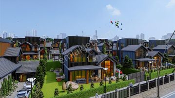 Gölbaşı Karşıyaka'da Göl Manzaralı Doğanın İçinde Lüks Villa