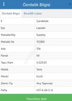 Satılık Çanakkale Lapseki İlyasköy De 5523 M2 Tarla