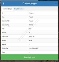 Ankara Polatlı Kuşçu Mevkii Kök Tapu Satılık Villa Arsası