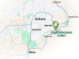 Yatırımlık 1+1 Daire, Vadi Manzara Evleri, Mamak Doğukent | 60m2