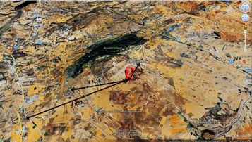 Gölbaşı Karaalide Etrafı Çamlarla Çevrili 5668 M2 Satılık Tarla