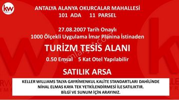 Alanya Okurcalar Denize 300 M T.t.a. İmarlı 7000 M² Satılık Arsa