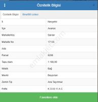 Nevşehir Avanos Sarılar Yola Yakın 1.188 M² Satılık Bağ