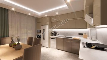 Denizli Şemikler'de Giyotin Cam Balkonlu 3+1 160 M2 Esnek Ödeme Koşulları Takas İmkanı