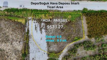 Remax Advantage'dan Kestel Yola Cepheli Ticari İmarlı Arsa