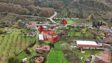 Biga / Kazmalı Köyü – 1.210 M² Satılık Arazi