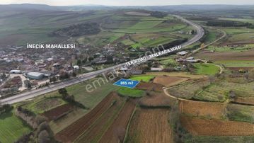İnecik Mahallesi Tepe Konum 881 M² Köy İmarlı Yatırımlık Arsa