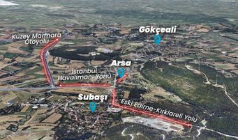 Çatalca Subaşı 4594 M2 Kiralık İmarlı Arsa ( Remax Astyle )