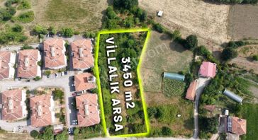 Gecen Mahallesi'nde 3450 M2 Villa İmarlı Satılık Arsa