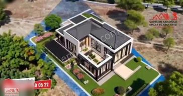 Samsun 19 Mayıs Dereköy Taşkelik Manzaralı Satılık Villa Arsası