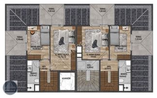Sönmez'den Karşıyaka Mahallesi'nde Topraktan Satılık 3+1 Dublex