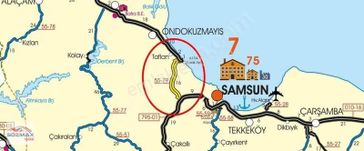 Samsun Atakum Sarayköy'de Deniz Manzaralı 1146 M² Tek Tapu Tarla