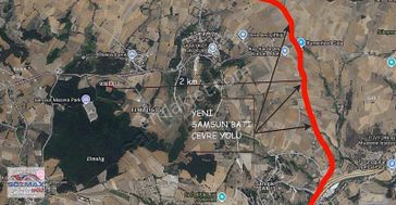 Samsun Atakum Sarayköy'de Deniz Manzaralı 2600 M² Tek Tapu Tarla