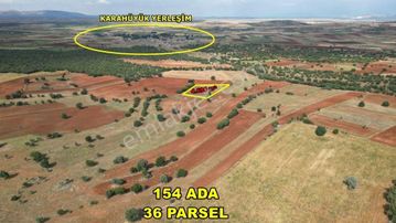 Konya / Akören / Karahüyük 4.696 M² Tek Tapu Müstakil Hesaplı Tarla