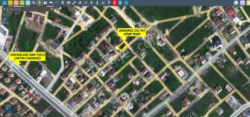 A.köy Çardaktepe'de 0,95 3 Kat İmarlı 251 M2 Köşe Başı Arsa