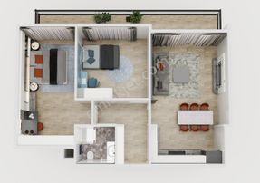 Sahibinden 3 Daire Kat Karşılığı 12 Dairelik Yer , 4 Kat İmarlı Alt Yapı Hazır