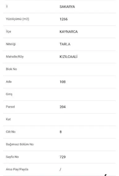 Kupon Arazi Köye Çok Yakın Kupon Arazi Köye Çok Yakın