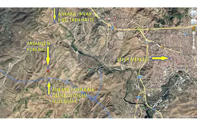 Kırıkkale'de 10 Kat İmarlı 18 Dairelik Kaçmaz Arsa Hissesi