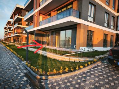 Sahibinden Havuzlu Sitede Satılık Lüx Bahçe Katı Daire 3+1 Ferah