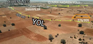 Akören İlçesinde 5860 Mt. İmara 800 Mt Uzakta Akören İlçesinde 5860 Mt. İmara 800 Mt Uzakta